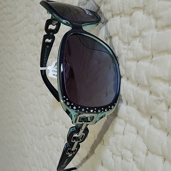 NWT South Pole Black Turquise Women's Sunglasses - Picture 5 of 8
